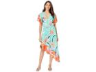 Trina Turk Shangri La Maxi Dress Cover-up (jade) Women's Swimwear
