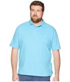 Polo Ralph Lauren Big Tall Weathered Mesh Short Sleeve Knit (margie Blue) Men's Clothing