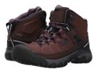 Keen Targhee Exp Mid Wp (french Roast/purple Plumeria) Women's Shoes