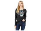 Double D Ranchwear Four Corners Top (black) Women's Clothing