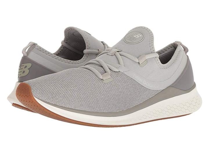 New Balance Fresh Foam Lazr Heathered (stone Grey/white) Men's Running Shoes