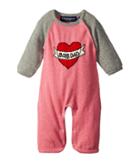 Toobydoo Toobytattoo Heart Knit Jumpsuit (infant) (navy/white/grey/red) Girl's Jumpsuit & Rompers One Piece