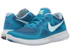 Nike Free Rn 2017 (gym Blue/glacier Blue/blue Orbit) Women's Running Shoes