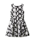 Nanette Lepore Kids Novelty Embroidered Dress (little Kids/big Kids) (black) Girl's Dress