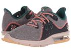 Nike Air Max Sequent 3 Premium (oil Grey/bright Mango/diffused Taupe) Women's Running Shoes