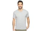 Perry Ellis Texture Slub V-neck Tee Shirt (monument) Men's Clothing