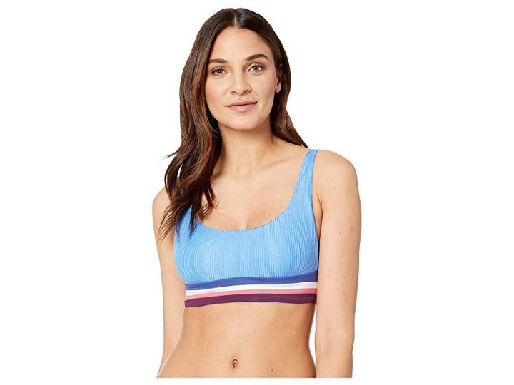 Becca By Rebecca Virtue Refine Sport Top (skylight) Women's Swimwear