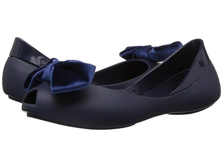 Mini Melissa Mel Queen Iv (little Kid/big Kid) (navy) Girl's Shoes