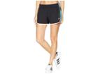 Adidas M10 Woven 4 Shorts (black/clear Orange/hi-resolution Aqua/raw Grey) Women's Shorts