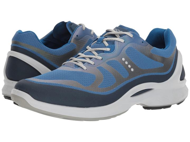 Ecco Biom Fjuel Tie (marine/cobalt) Men's Lace Up Casual Shoes