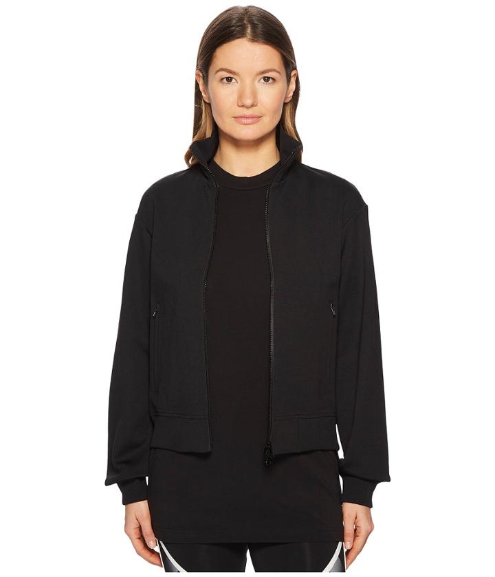 Adidas Y-3 By Yohji Yamamoto Matte Track Jacket (black) Women's Coat