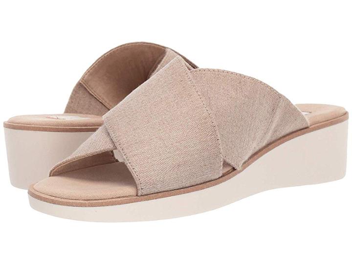 Ed Ellen Degeneres Svetlana Wedge Sandal (beige) Women's Sandals