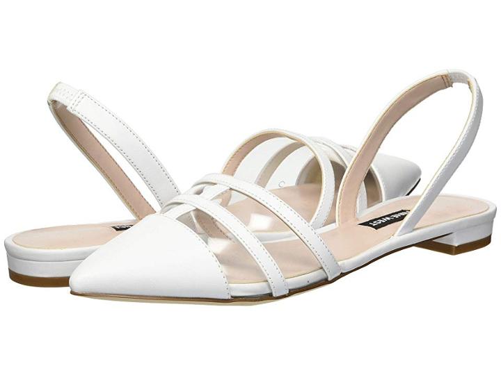 Nine West Available (clear/white Synthetic) Women's Shoes