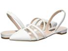 Nine West Available (clear/white Synthetic) Women's Shoes