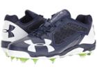 Under Armour Ua Deception Low Dt (navy/white) Men's Cleated Shoes