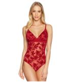Stella Mccartney Fleur Dancing Bodysuit (red Floral Print) Women's Jumpsuit & Rompers One Piece