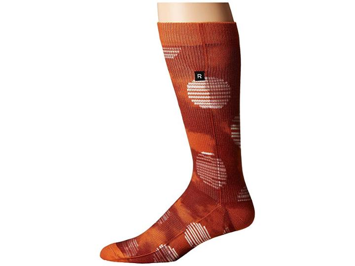 Richer Poorer Biggs Athletic (orange) Men's Crew Cut Socks Shoes