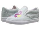 Vans Kids Classic Slip-on (infant/toddler) ((mermaid) Multi/true White) Girls Shoes