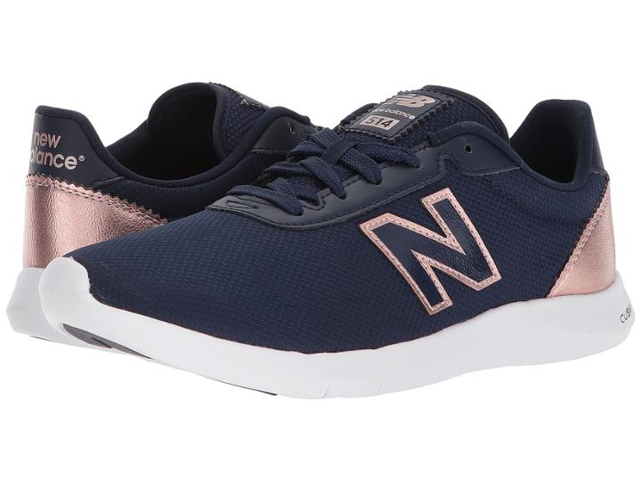New Balance 514v1 (pigment/champagne Metallic) Women's Cross Training Shoes