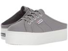 Superga 2284 Vcotw Platform Sneaker Mule (grey Sage) Women's Shoes