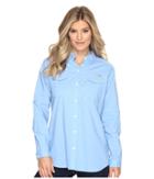 Columbia Boneheadtm Ii L/s Shirt (white Cap) Women's Long Sleeve Button Up