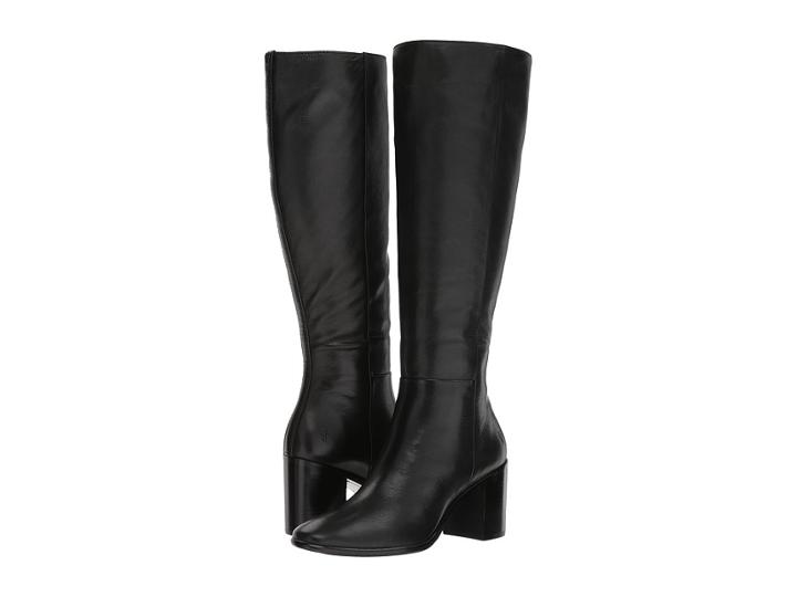 Frye Julia Tall Inside Zip (black) Women's Boots