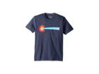 Spyder Kids Co Flag (big Kids) (frontier Blue) Boy's T Shirt