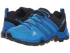 Adidas Outdoor Kids Terrex Ax2r (little Kid/big Kid) (black/blue Beauty/black) Boys Shoes