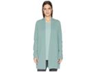 Eileen Fisher Ultrafine Merino Straight Long Cardigan (elm) Women's Sweater