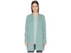 Eileen Fisher Ultrafine Merino Straight Long Cardigan (elm) Women's Sweater