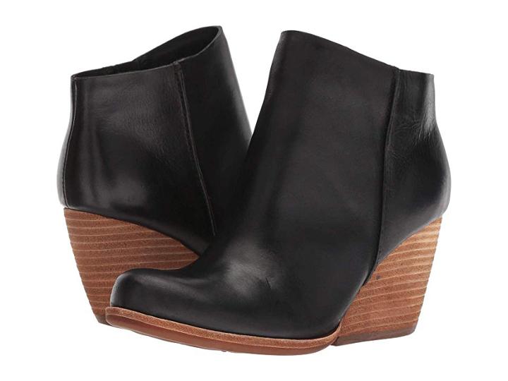 Kork-ease Natalya (black Full Grain 2) Women's Zip Boots