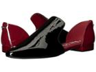 Calvin Klein Edona (black/red Rock Patent) Women's Shoes
