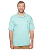 Polo Ralph Lauren Big Tall Pima Polo Short Sleeve Knit (bayside Green) Men's Clothing