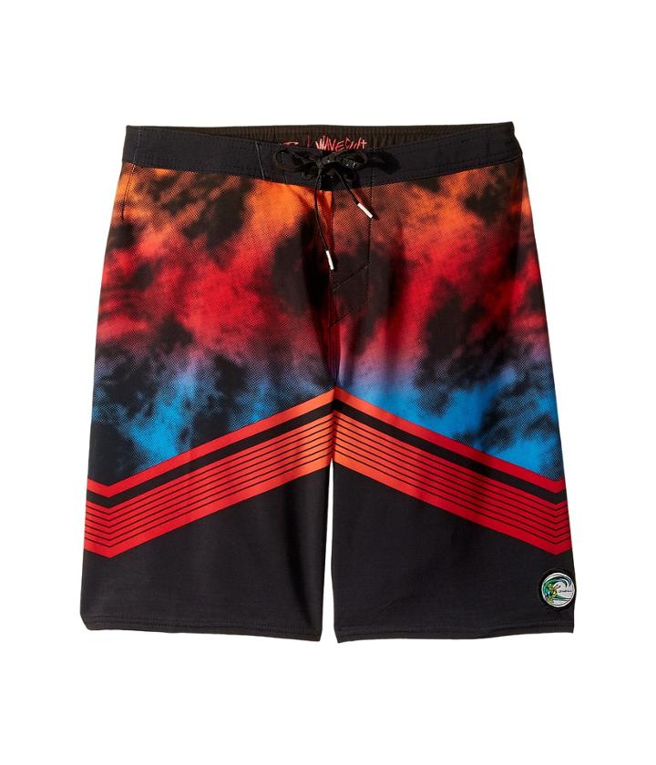 O'neill Kids Hyperfreak Imagine Boardshorts (big Kids) (black) Boy's Swimwear