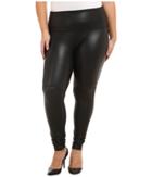 Lysse Plus Size Vegan Leather Legging (black) Women's Casual Pants