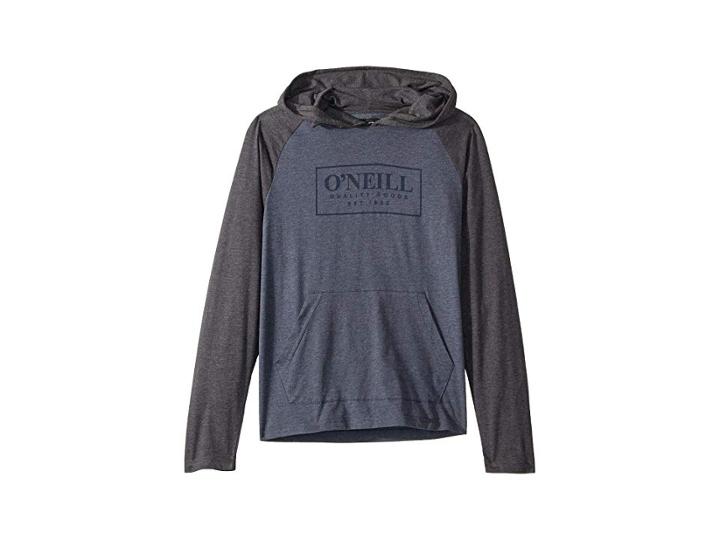O'neill Kids League Hooded Pullover (toddler/little Kids) (slate) Boy's Sweatshirt