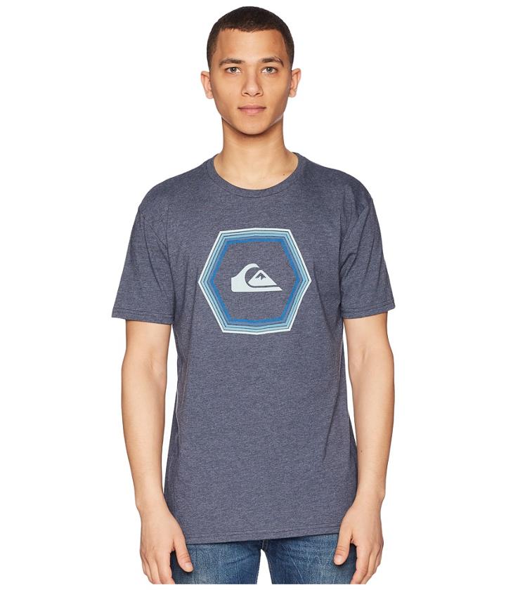 Quiksilver Full Spectrum T-shirt (navy Blazer Heather) Men's T Shirt