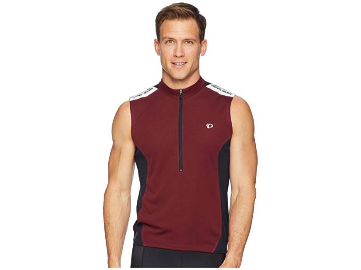 Pearl Izumi Select Quest Sleeveless Jersey (port/black) Men's Clothing