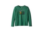 Life Is Good Kids Straight Outta North Pole Crusher Long Sleeve T-shirt (little Kids/big Kids) (forest Green) Boy's Long Sleeve Pullover