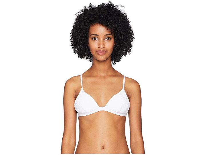 Onia Danni Top (white) Women's Swimwear