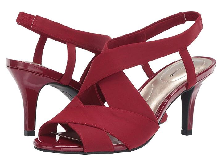 Bandolino Molvena (red/red Fabric) Women's Shoes