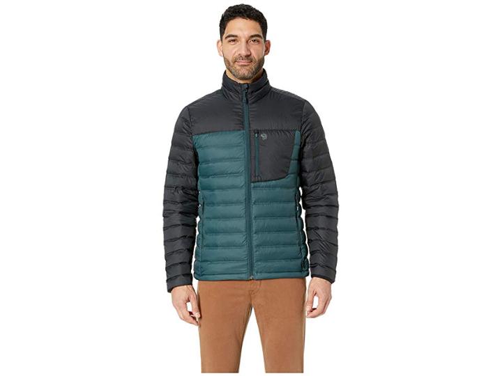 Mountain Hardwear Dynothermtm Down Jacket (blue Spruce) Men's Coat