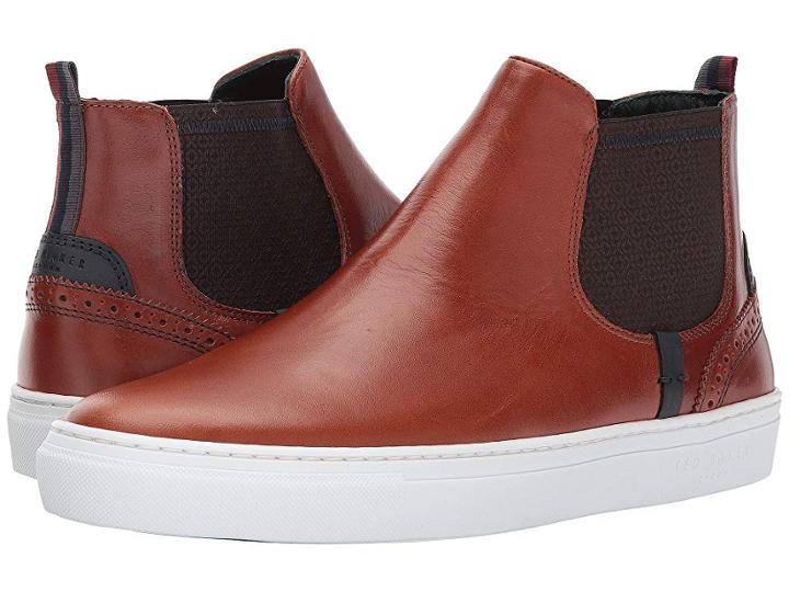 Ted Baker Lykeen (dark Tan Leather) Men's Shoes
