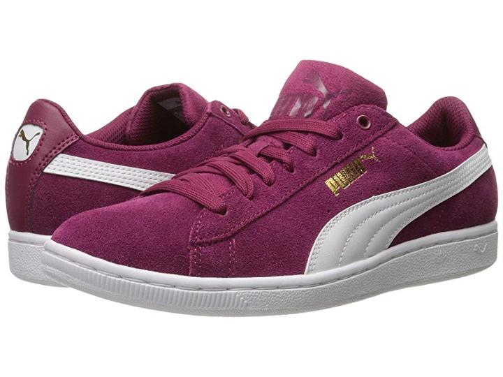 Puma Puma Vikky (red Plum/puma White) Women's Shoes