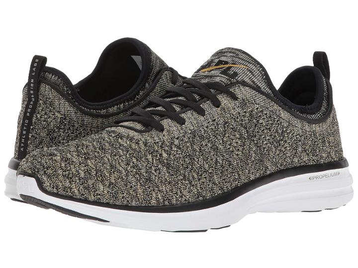 Athletic Propulsion Labs (apl) Techloom Phantom (black/silver/gold/melange) Men's  Shoes