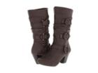 Rialto Corinna (dark Brown) Women's Zip Boots