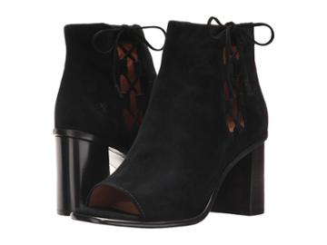 Frye Amy Side Ghillie (black) Women's Shoes