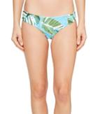 L*space Sumatra Palm Pixie Bottom (turquoise) Women's Swimwear
