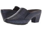 Rialto Vette (antique Blue/exotic) Women's Clog Shoes