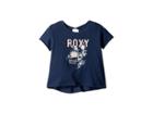 Roxy Kids Wedding Bells Tee (big Kids) (dress Blues) Girl's T Shirt
